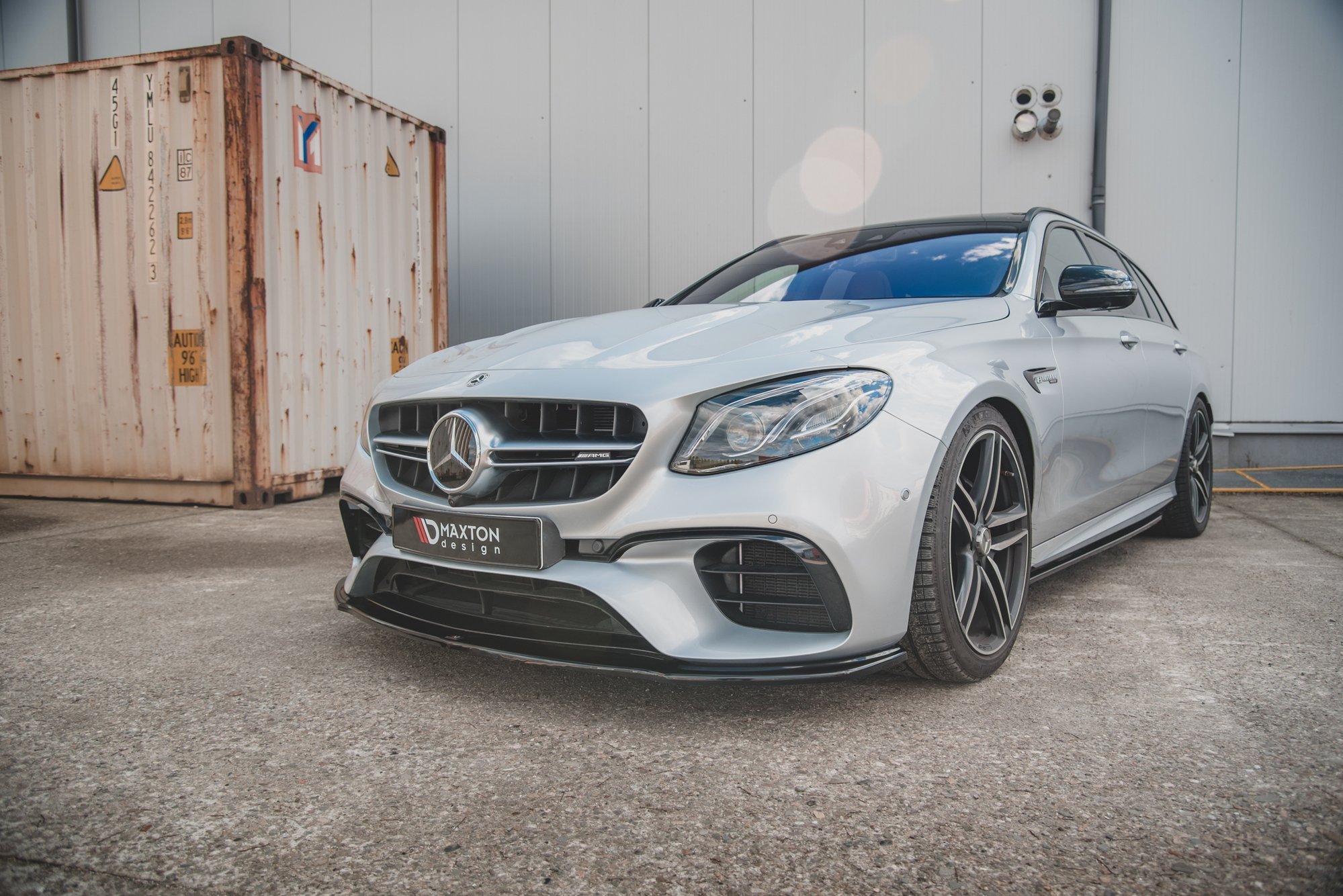 Front Splitter V.2 Mercedes E63 AMG Estate / Saloon S213 / W213 - 2