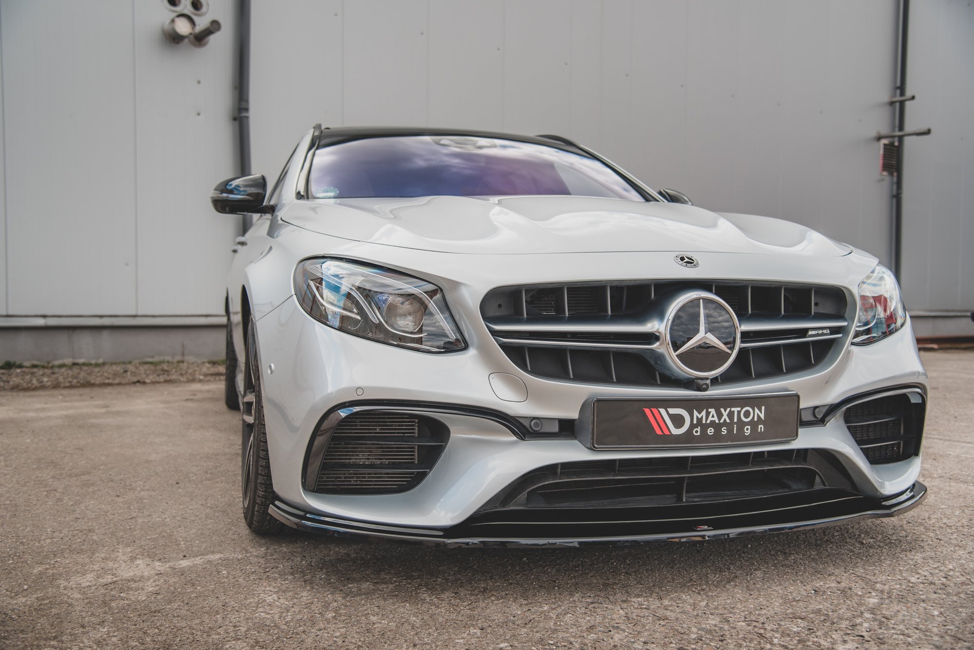 Front Splitter V.2 Mercedes E63 AMG Estate / Saloon S213 / W213 - 7