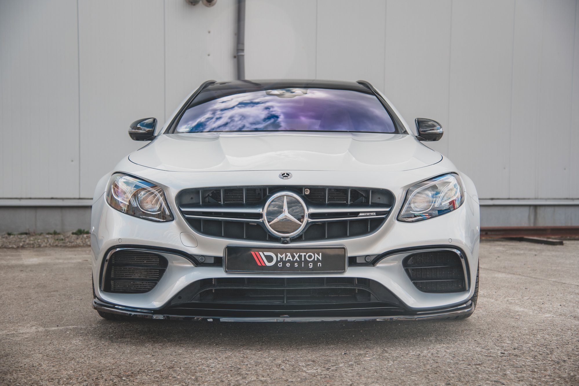 Front Splitter V.2 Mercedes E63 AMG Estate / Saloon S213 / W213 - 6
