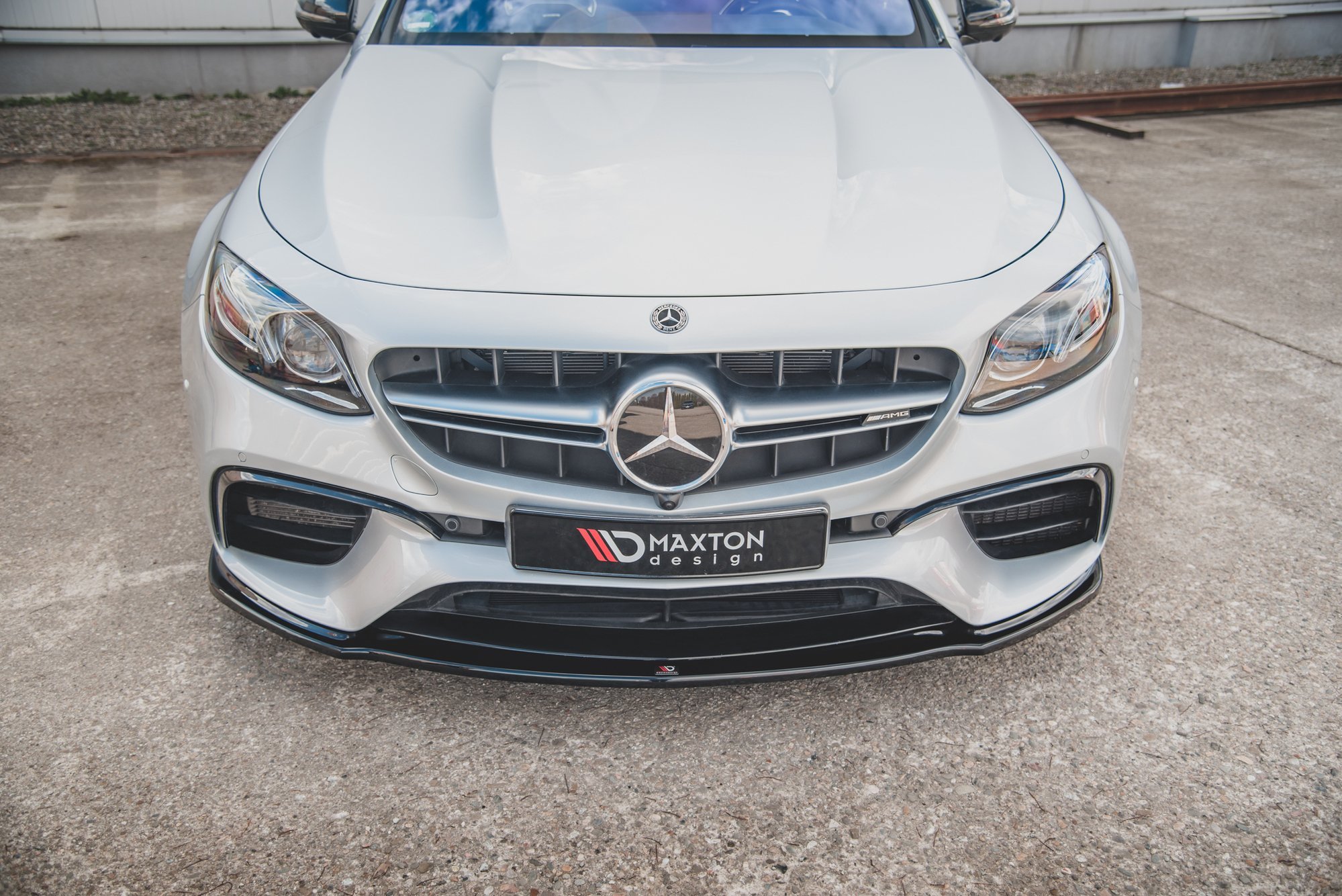 Front Splitter V.2 Mercedes E63 AMG Estate / Saloon S213 / W213 - 3