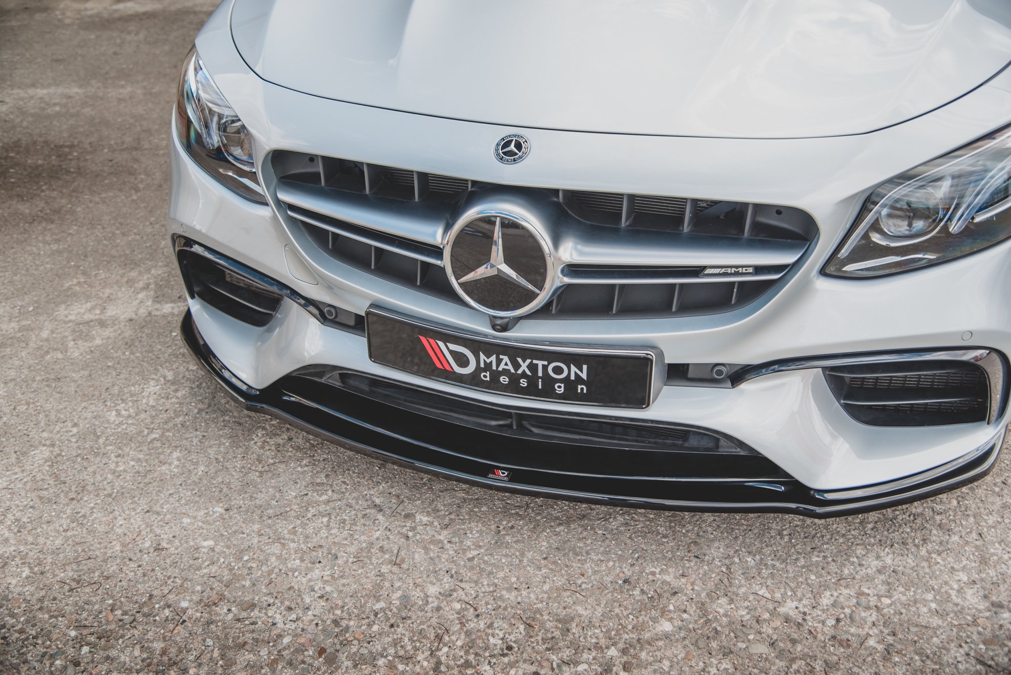 Front Splitter V.2 Mercedes E63 AMG Estate / Saloon S213 / W213 - 5