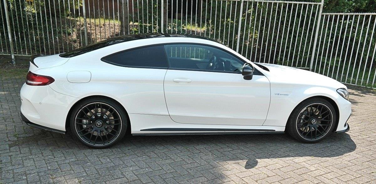 Side Skirts Splitters Mercedes C 205 63 AMG Coupe (2016-2018) - 3