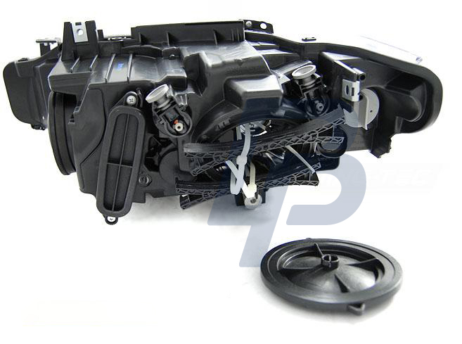 HEADLIGHTS BMW F30/F31 10.11 - 05.15 ANGEL EYES LED BLACK - 3