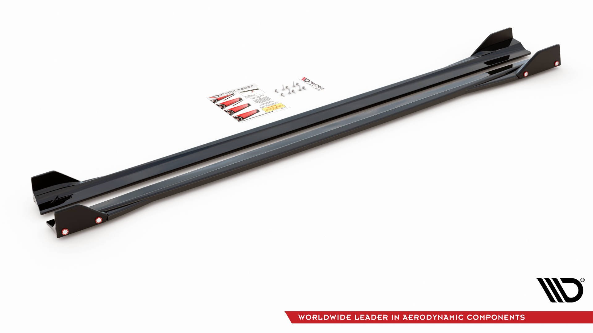 Side Skirts Diffusers V.2 + Flaps Mercedes AMG A45 S - 4
