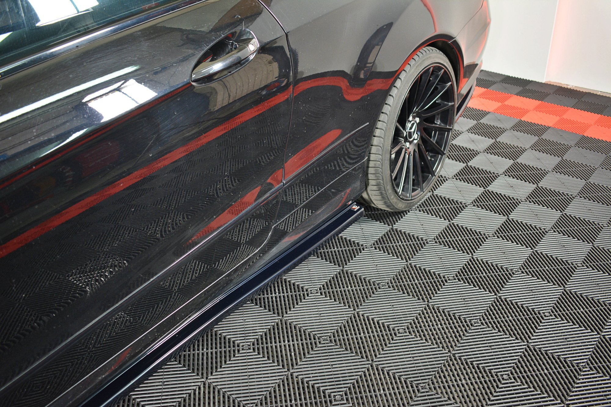 Side Skirts Diffusers Mercedes E-Class W207 Coupe AMG Line - 4