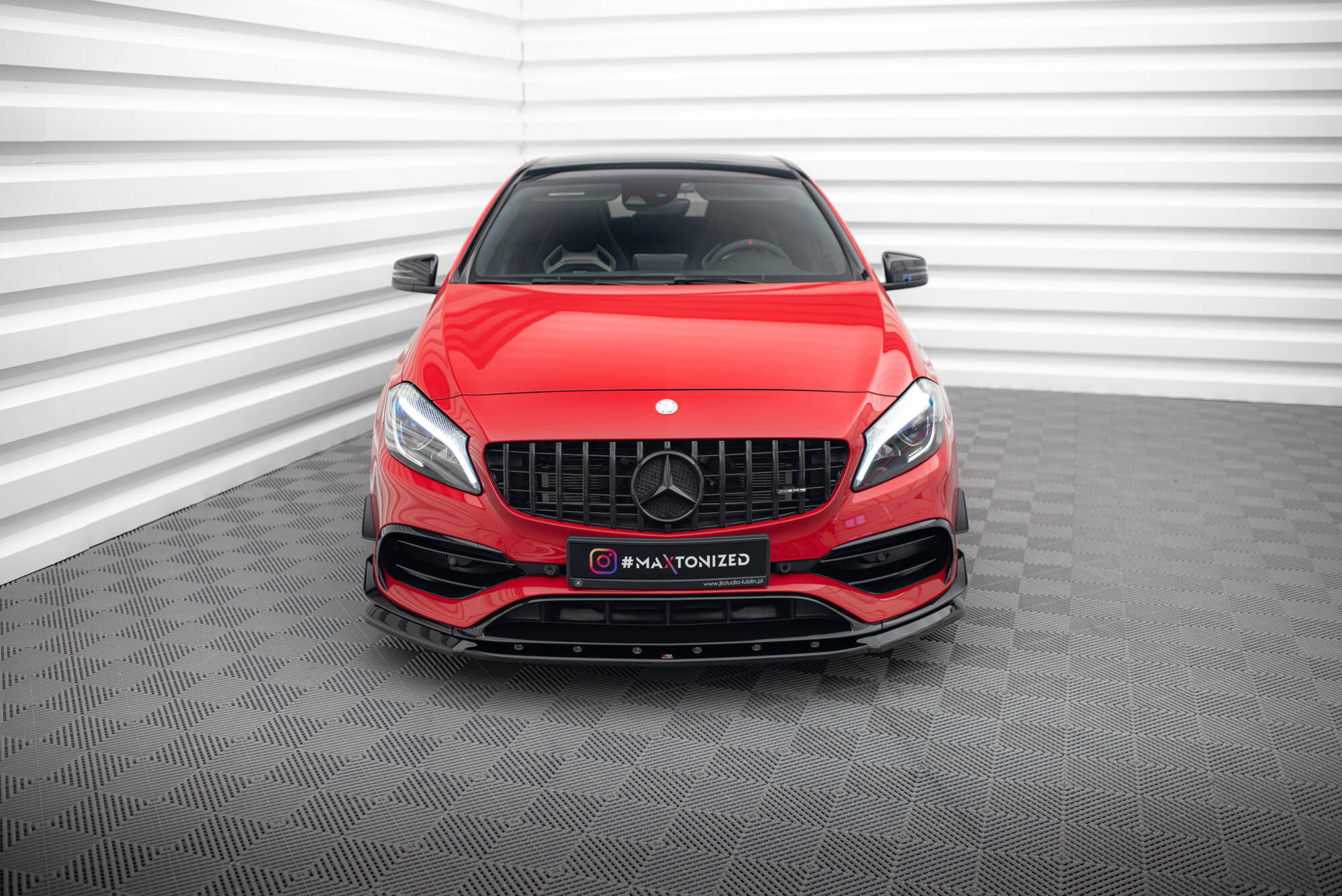 Front Splitter V.1 Mercedes-Benz A45 Aero W176 Facelift - 2