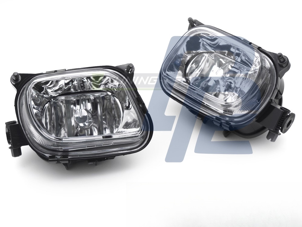 Fog Lights Clear for Mercedes W210 1995–1999 / A208 1999–2003 / C208 1997–2002 / SLK R170 1996–2004 - 2