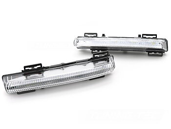 LED-DIMLJUS DAYTIME RUNNING LIGHTS LED TILL MERCEDES W204 / C204 / A207 / C207 / SLK R172 / W212
