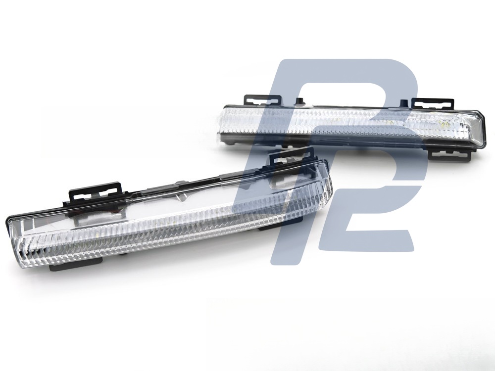Fog Lights for Daytime Running Lights LED for Mercedes W204 / C204 / A207 / C207 / SLK R172 / W212 - 4