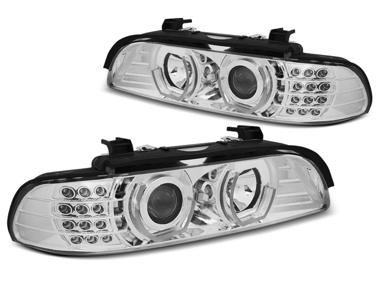 HEADLIGHTS BMW E39 09.95-06.03 DAYLIGHT CHROME