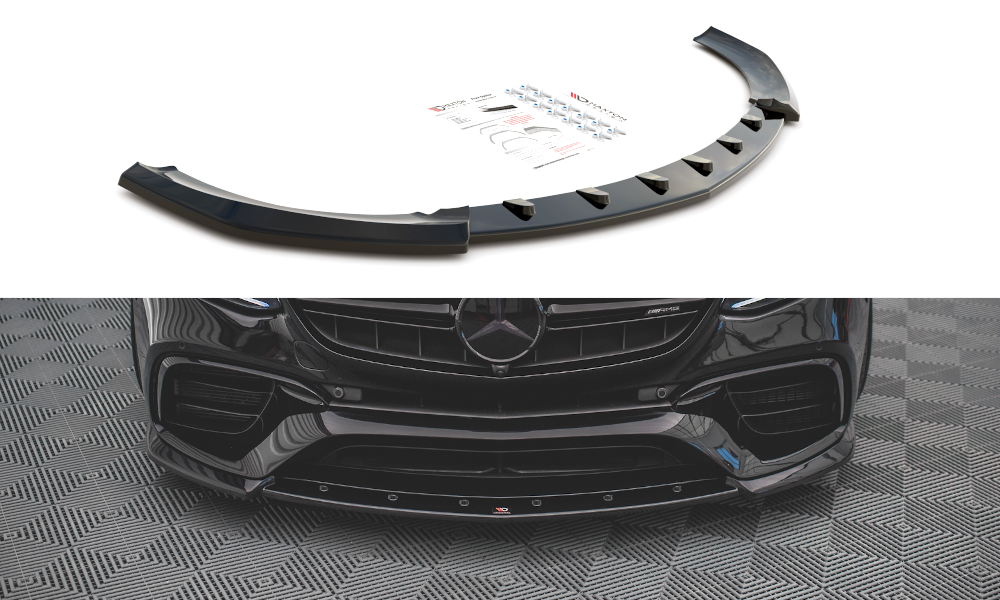 Front Splitter V.3 Mercedes E63 AMG Estate / Sedan S213 / W213