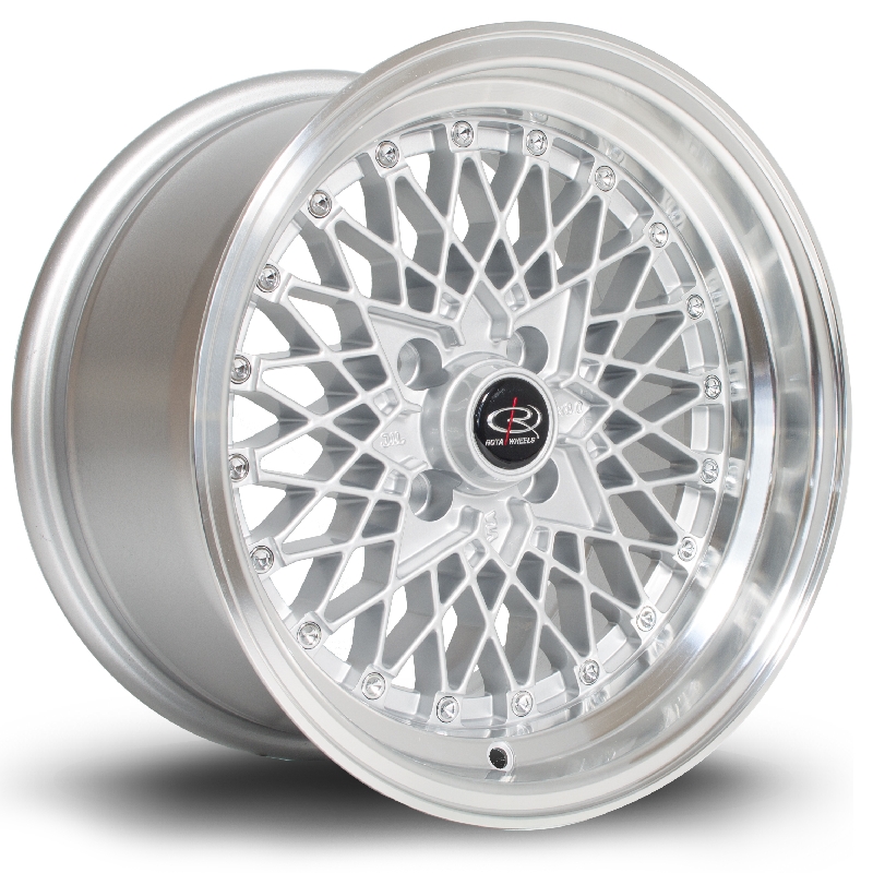 ROTA OSMESH 15 INCH 8J 4X100 ET20 RLSILVER
