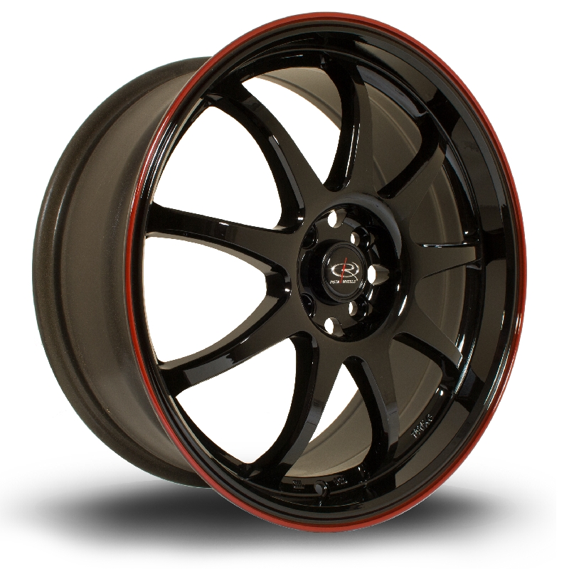 ROTA P1 18 INCH 7.5J 4X100 ET45 BLACKRLIP