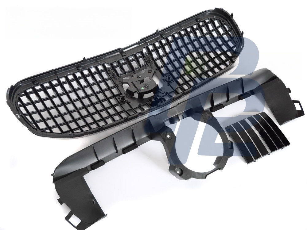 Grille Black/Chrome for Mercedes GLS X167 2019–2023 - 5