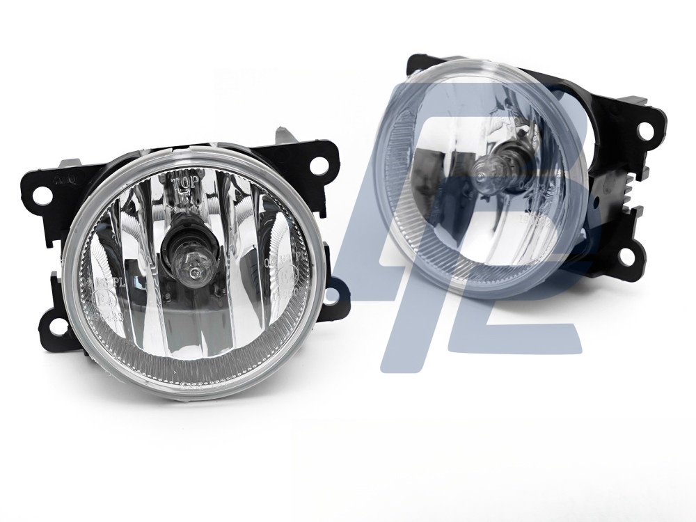 Fog Lights Clear for Peugeot 206+ 2009–2012 / 207 2009–2012 / 3008 2009–2016 / 5008 Citroen C3 / C3 Picasso - 2