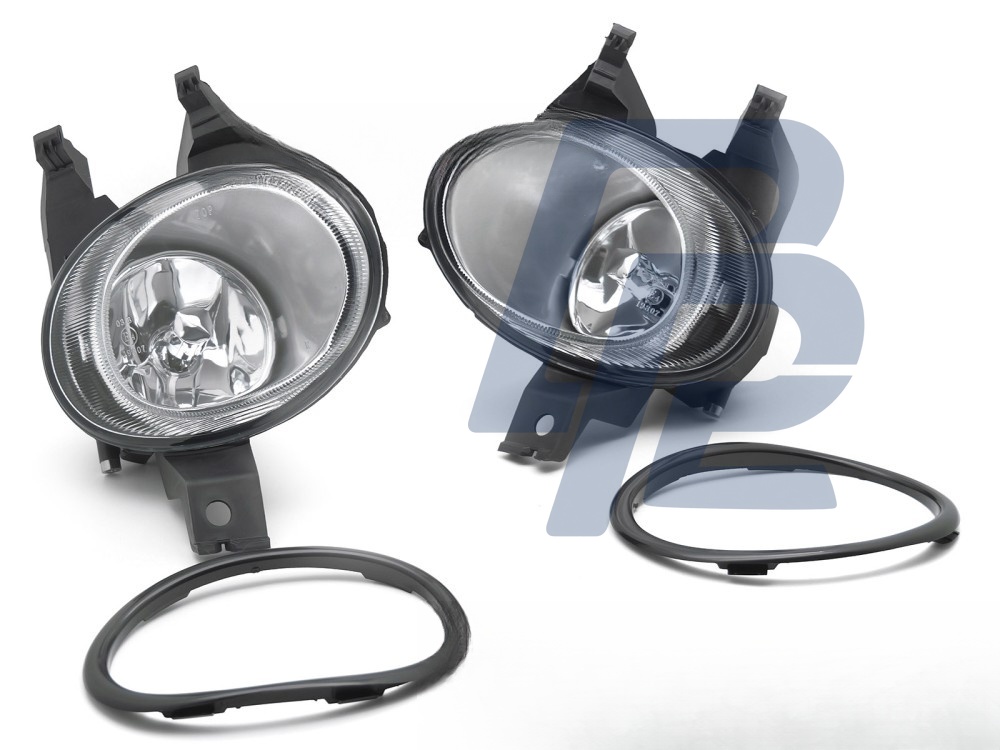 Fog Lights Clear for Peugeot 206 1998–2007 / 206 CC 1998–2007 - 2