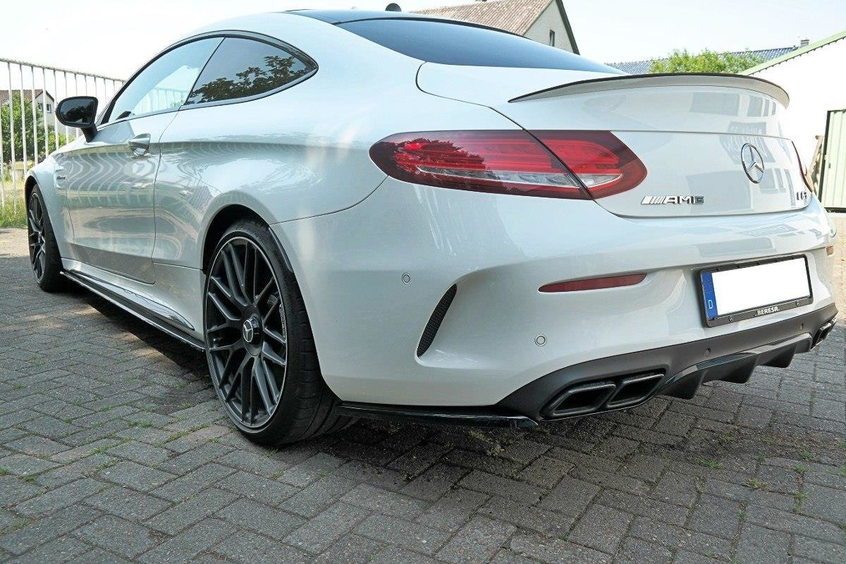 Rear Side Splitters Mercedes C 205 63 AMG Coupe (2016-2018) - 3