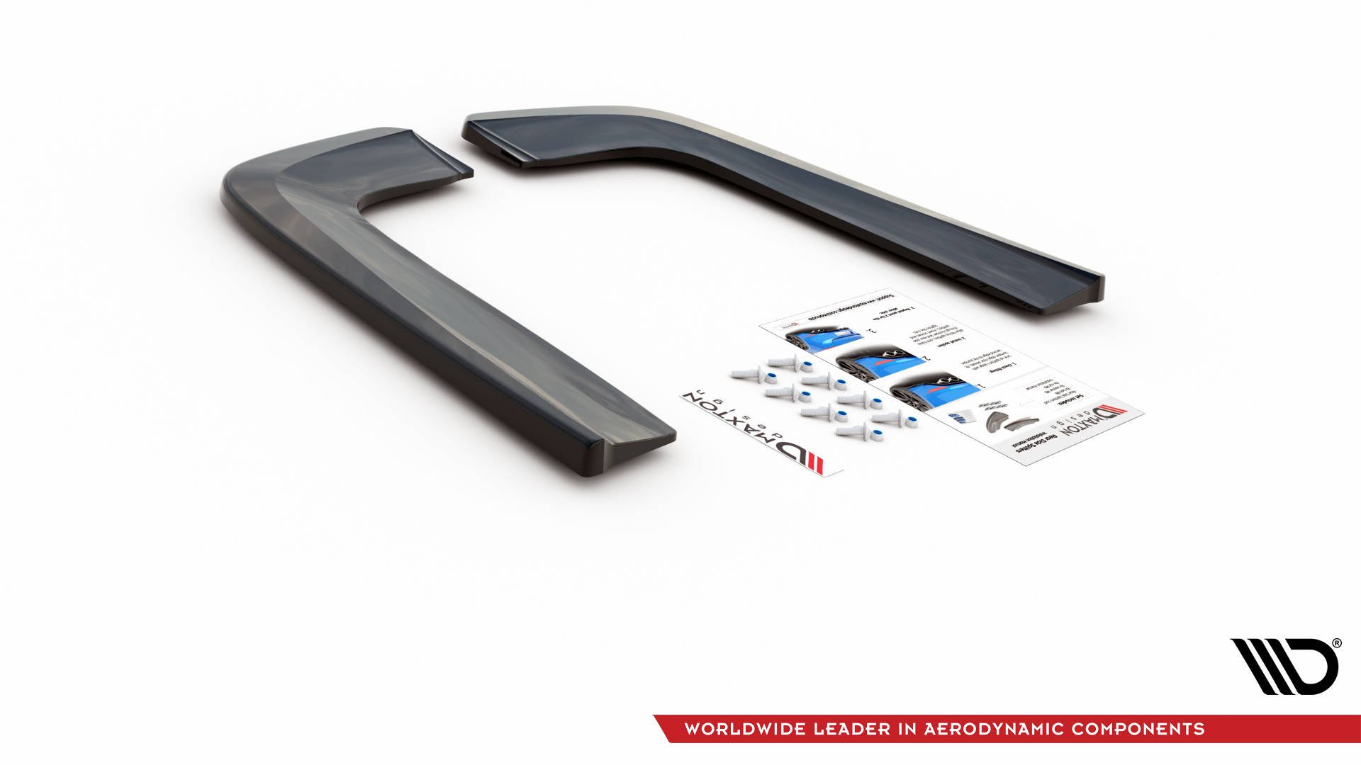 Rear Side Splitters V.1 Mercedes-Benz V-Class AMG-Line W447 Facelift - 5