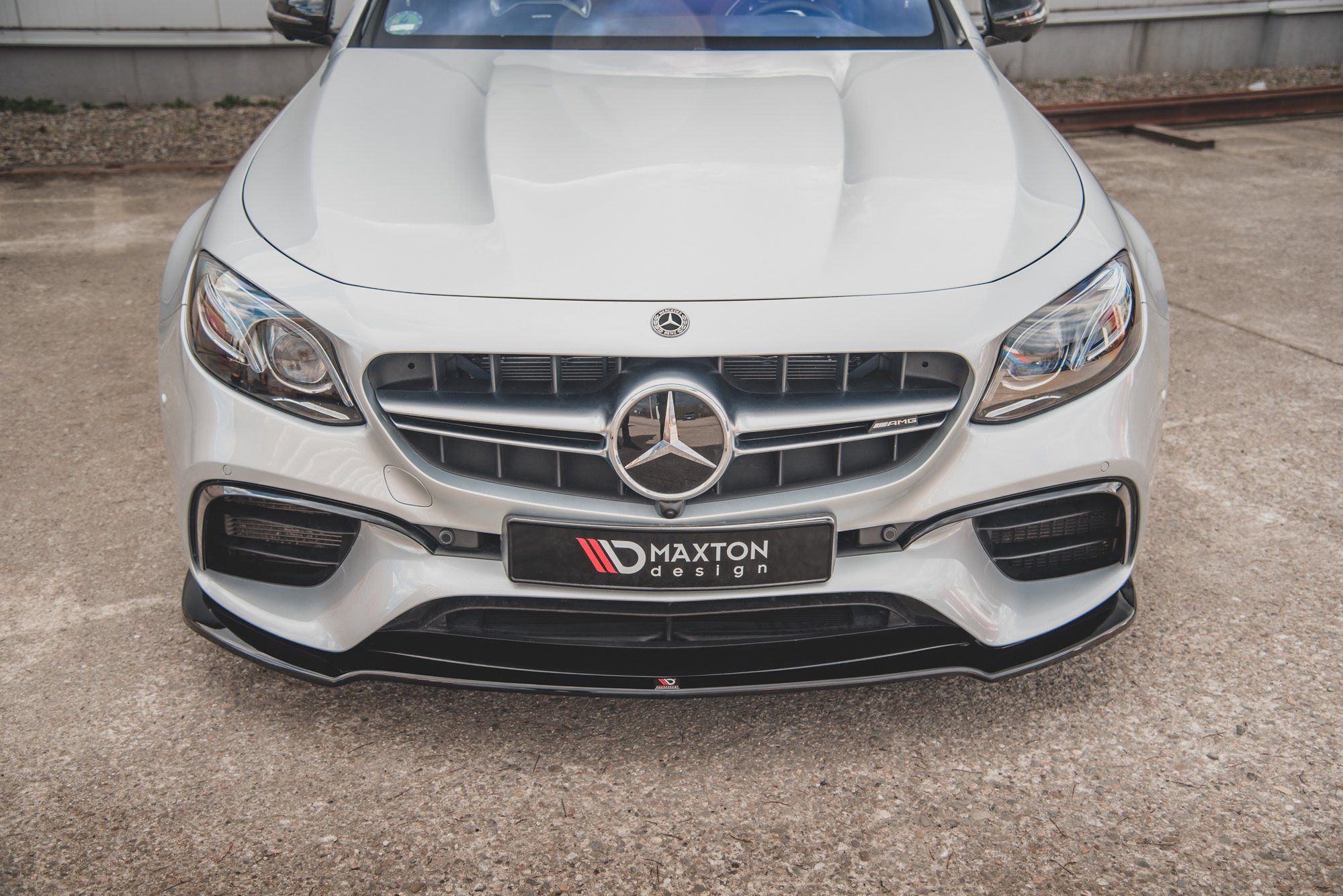 Front Splitter V.1 Mercedes E63 AMG Estate / Saloon S213 / W213 - 3