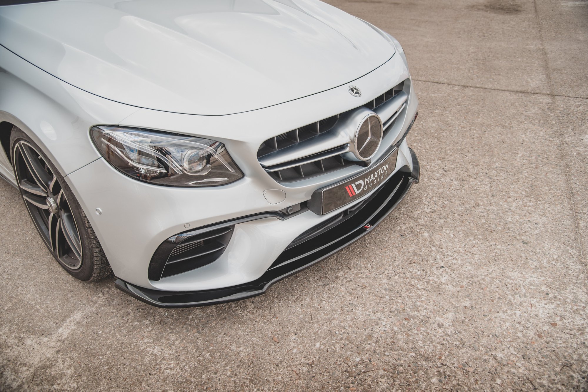 Front Splitter V.1 Mercedes E63 AMG Estate / Saloon S213 / W213 - 7