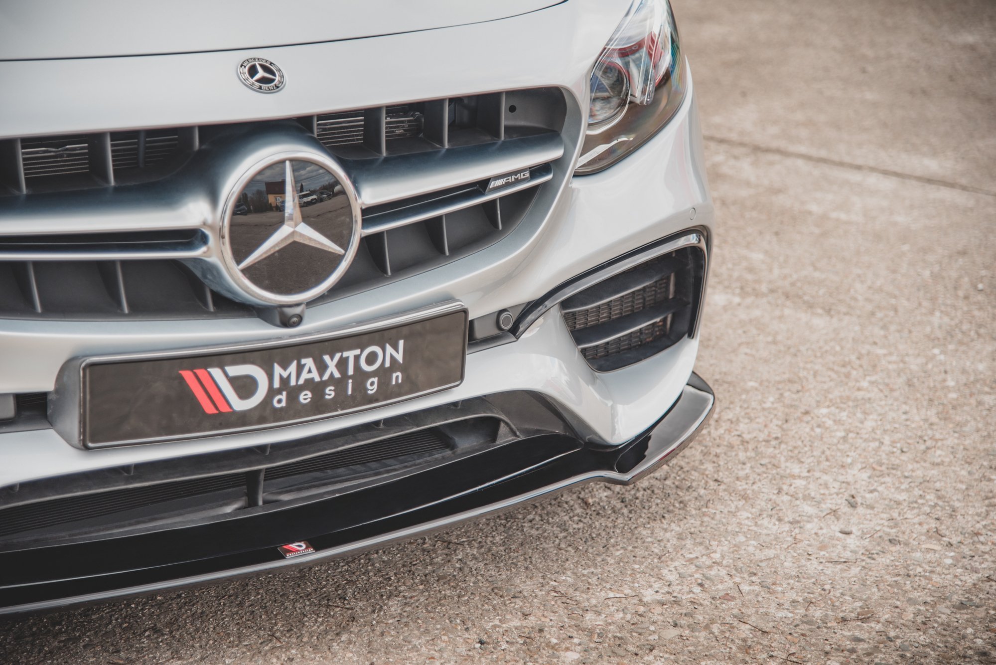 Front Splitter V.1 Mercedes E63 AMG Estate / Saloon S213 / W213 - 4