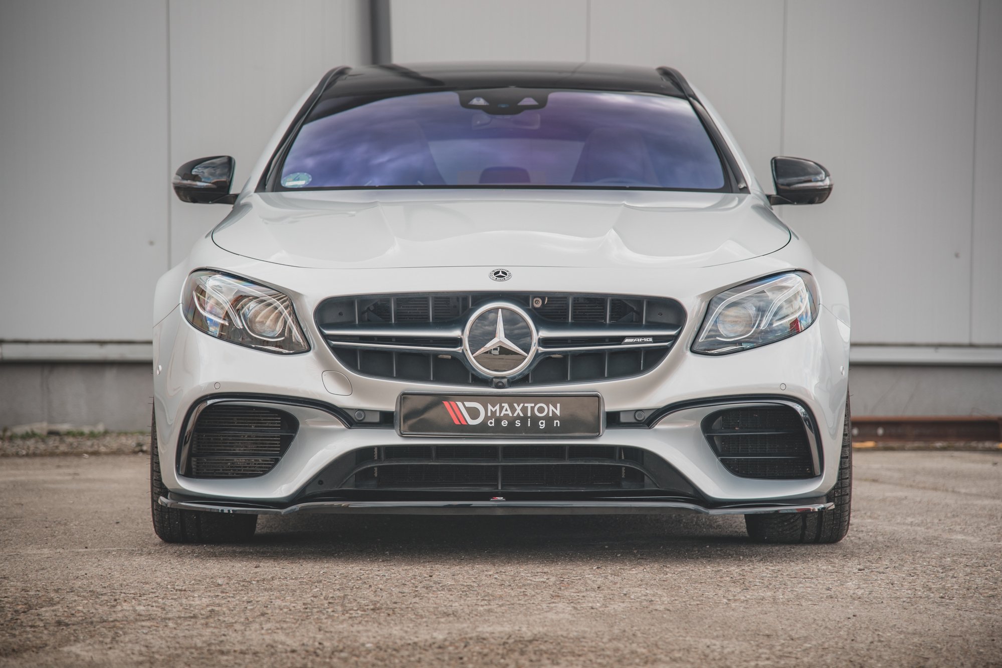 Front Splitter V.1 Mercedes E63 AMG Estate / Saloon S213 / W213 - 2