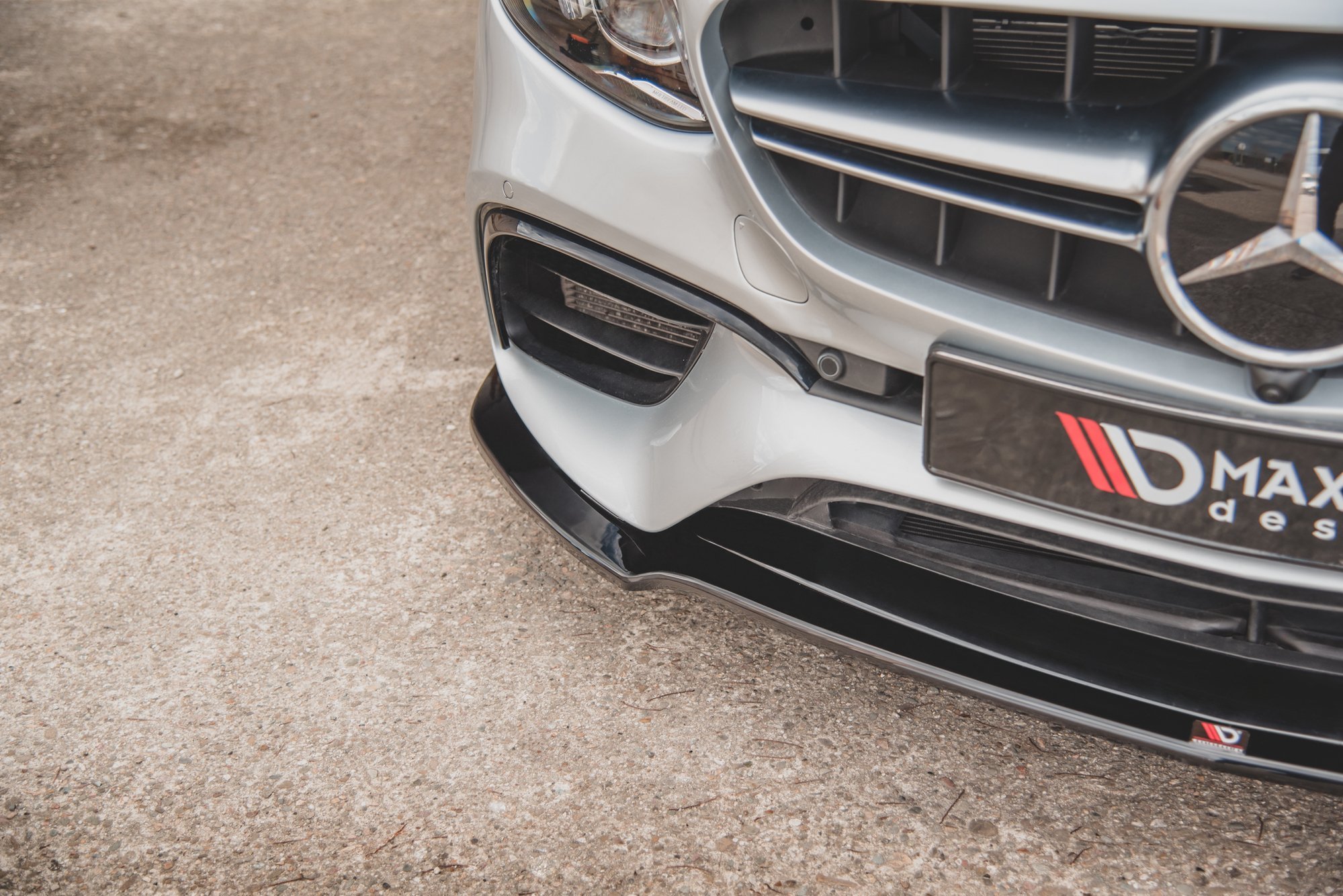 Front Splitter V.1 Mercedes E63 AMG Estate / Saloon S213 / W213 - 5