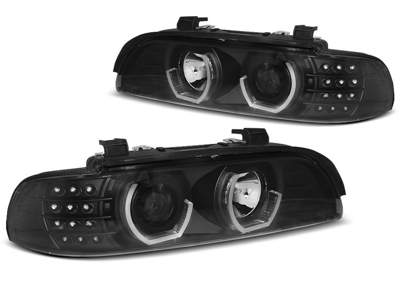 HEADLIGHTS BMW E39 09.95-06.03 DAYLIGHT BLACK