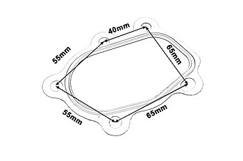 UNIVERSAL T25/T28/GT25/GT28/GT28R TURBO GASKET