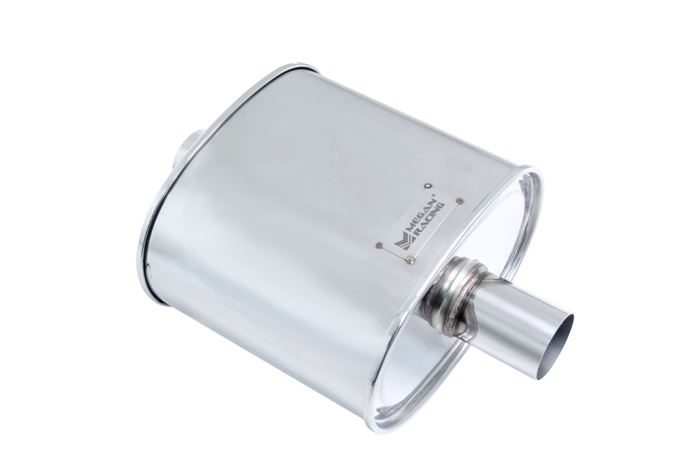 UNIVERSAL 2.5 INCH STAINLESS STEEL MUFFLER [MEGAN RACING]