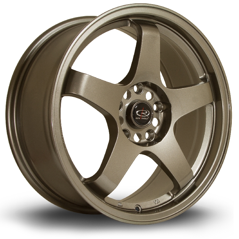 ROTA GTR/P45 17 INCH 7.5J 5X114 ET45 BRONZE
