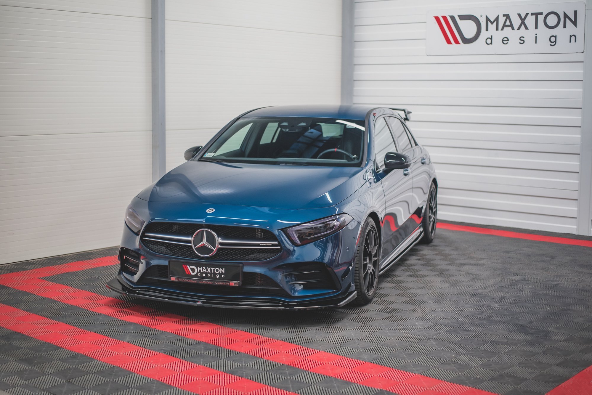 Front Splitter V.3 Mercedes A35 AMG AERO W177 - 3