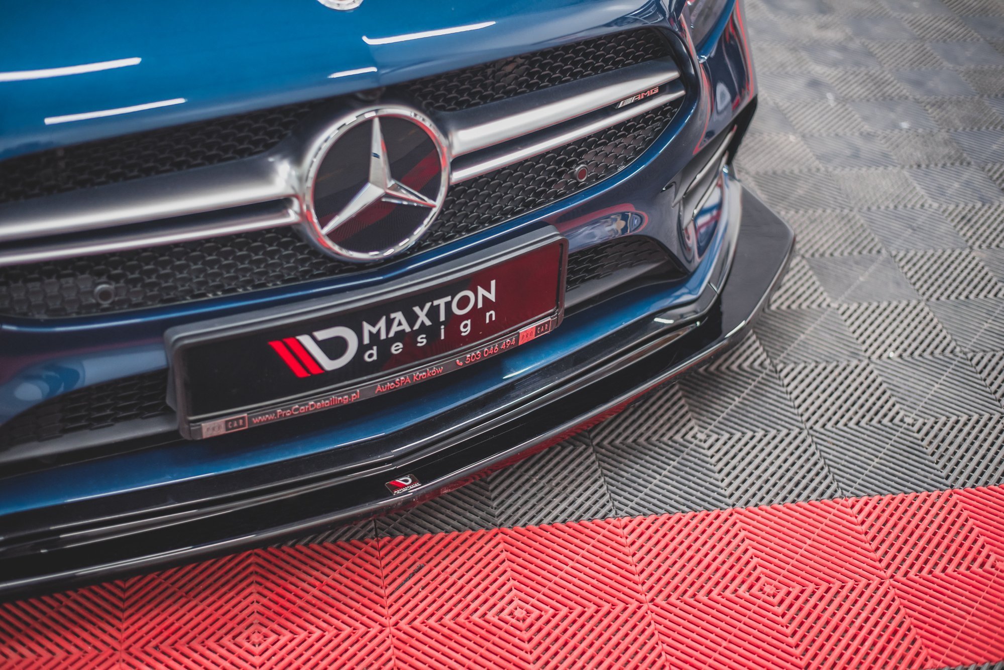 Front Splitter V.3 Mercedes A35 AMG AERO W177 - 5