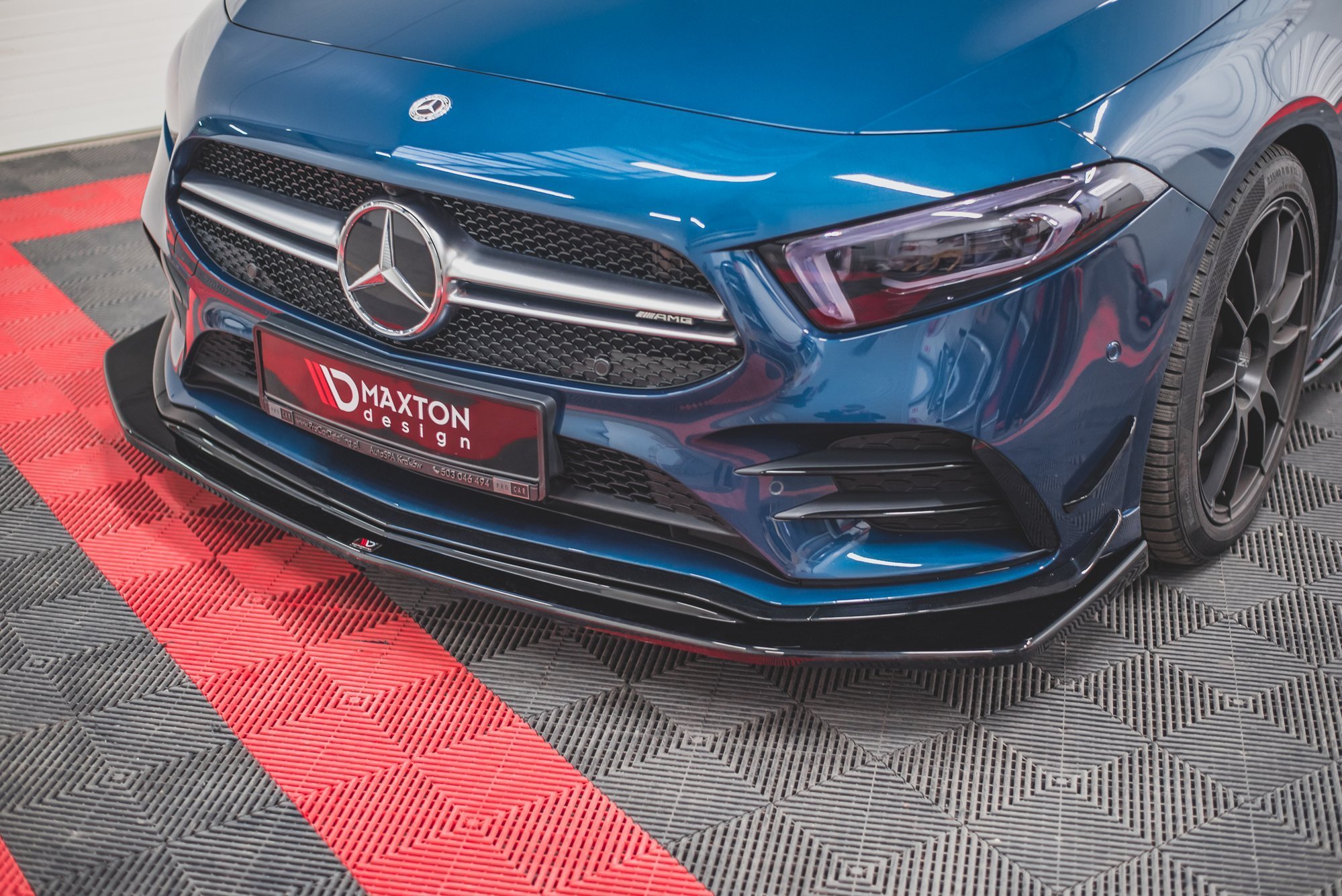 Front Splitter V.3 Mercedes A35 AMG AERO W177 - 2