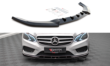Front Splitter V.2 Mercedes E Amg-Line Sedan W212 Facelift (2012-2016)