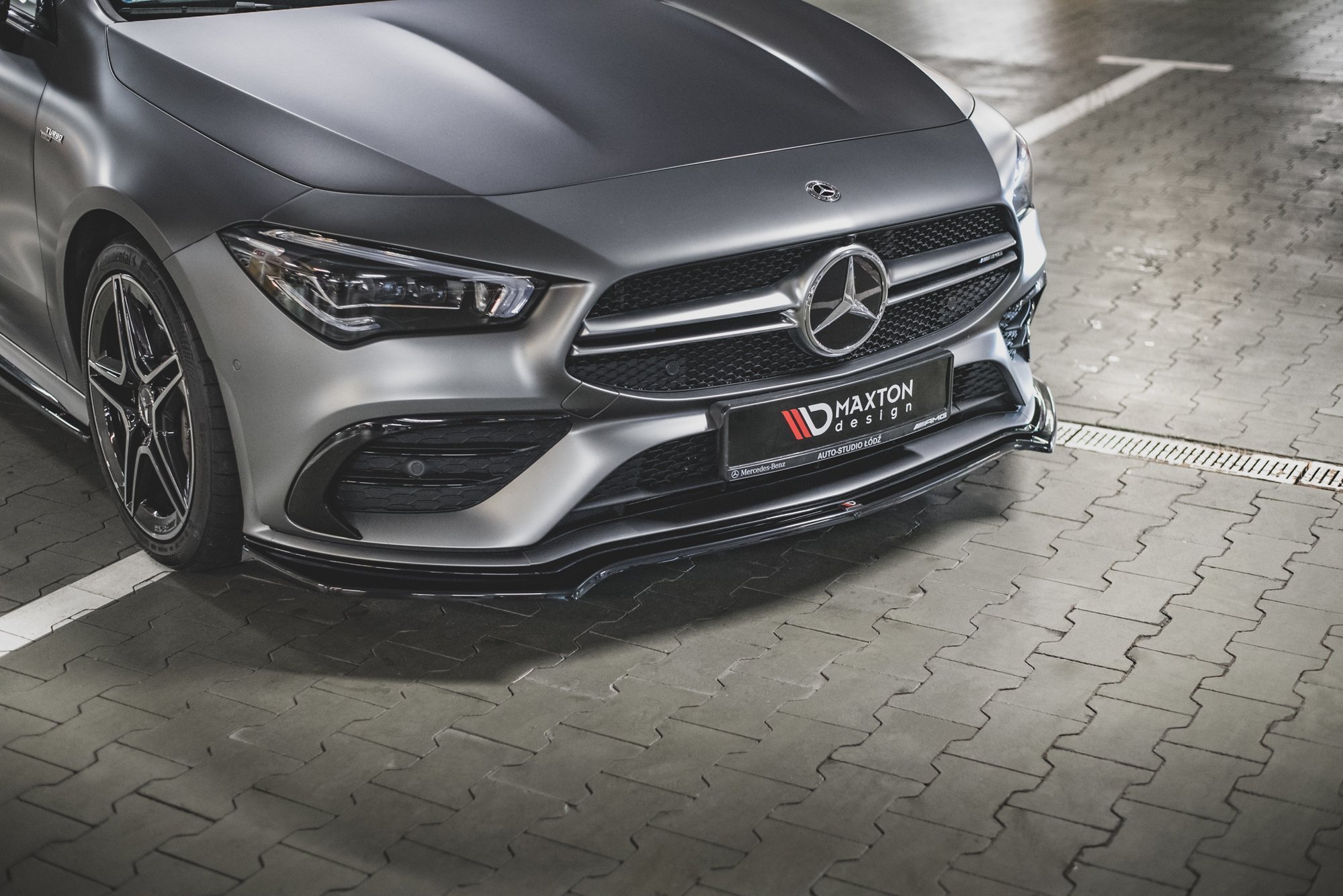 Front Splitter V.1 Mercedes-AMG CLA 35 Aero C118 - 3