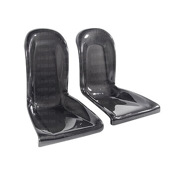 NISSAN GTR R35 09-10 SEIBON CARBON OEM BACK SEATS PAIR