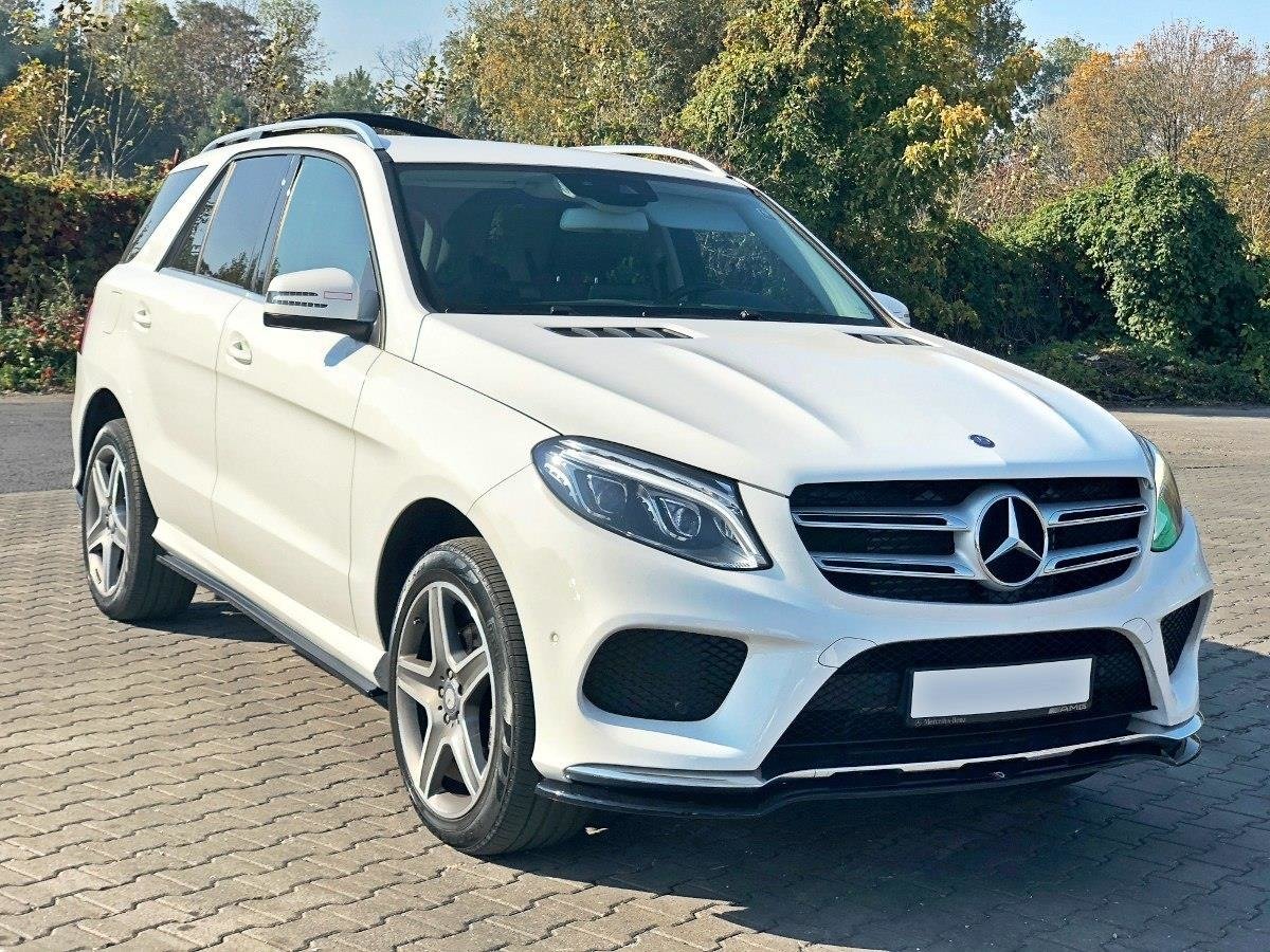 Front Splitter V.1 Mercedes GLE W166 Amg-line (2015-2018) - 3