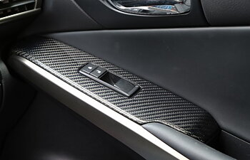 LEXUS IS250/350 14+ SEIBON OEM CARBON WINDOW CONTROL COVER