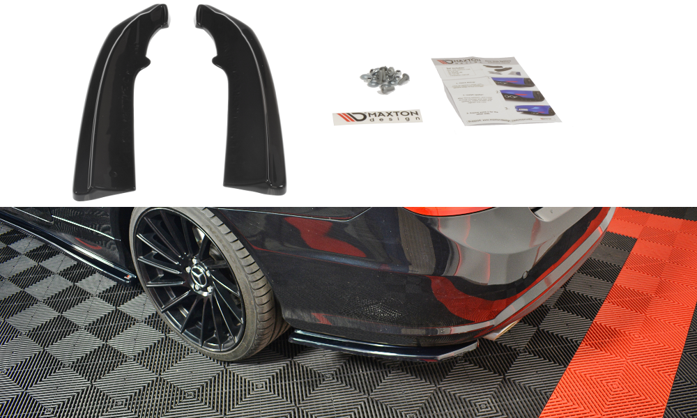 Rear Side Splitters Mercedes E-Class W207 Coupe AMG Line