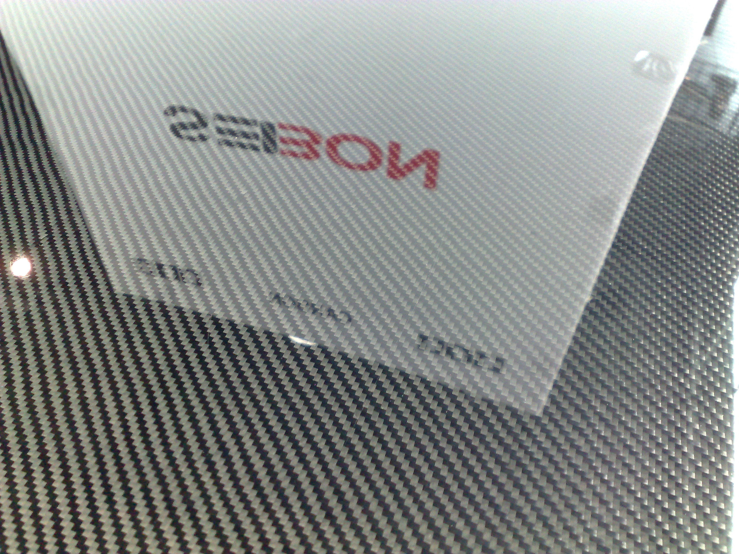 HONDA DELSOL 92-97 SEIBON OEM CARBON FIBER BAGAGELUCKA - 2