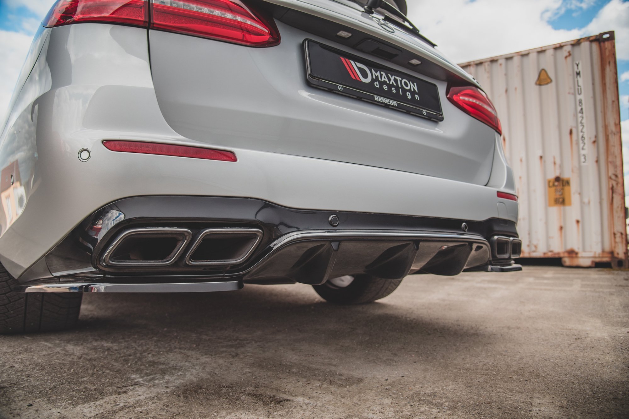 Rear Valance Mercedes E63 AMG Estate / Sedan S213 / W213 - 4
