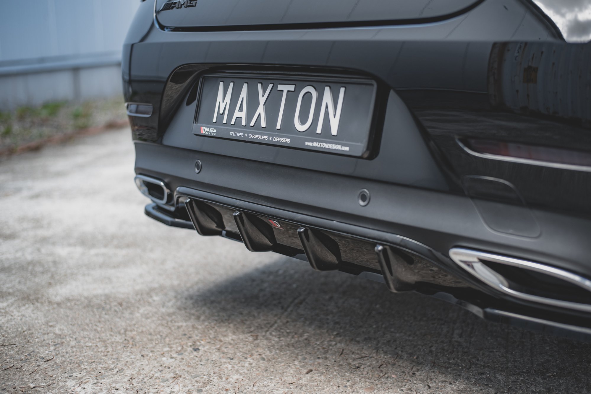Rear Valance Mercedes-benz CLS AMG Line C257 (2018-2021) - 3