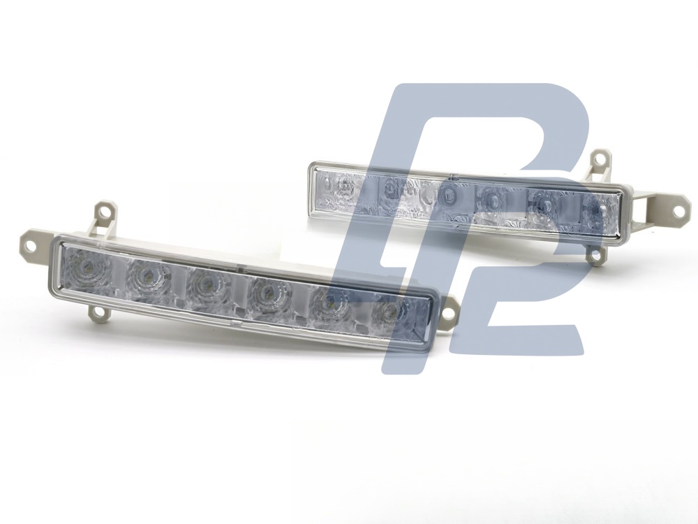 Fog Lights Clear LED for Peugeot 107 2012–2014 / 108 2014–2022 / 308 2013–2017 / Partner 2012–2018 - 2