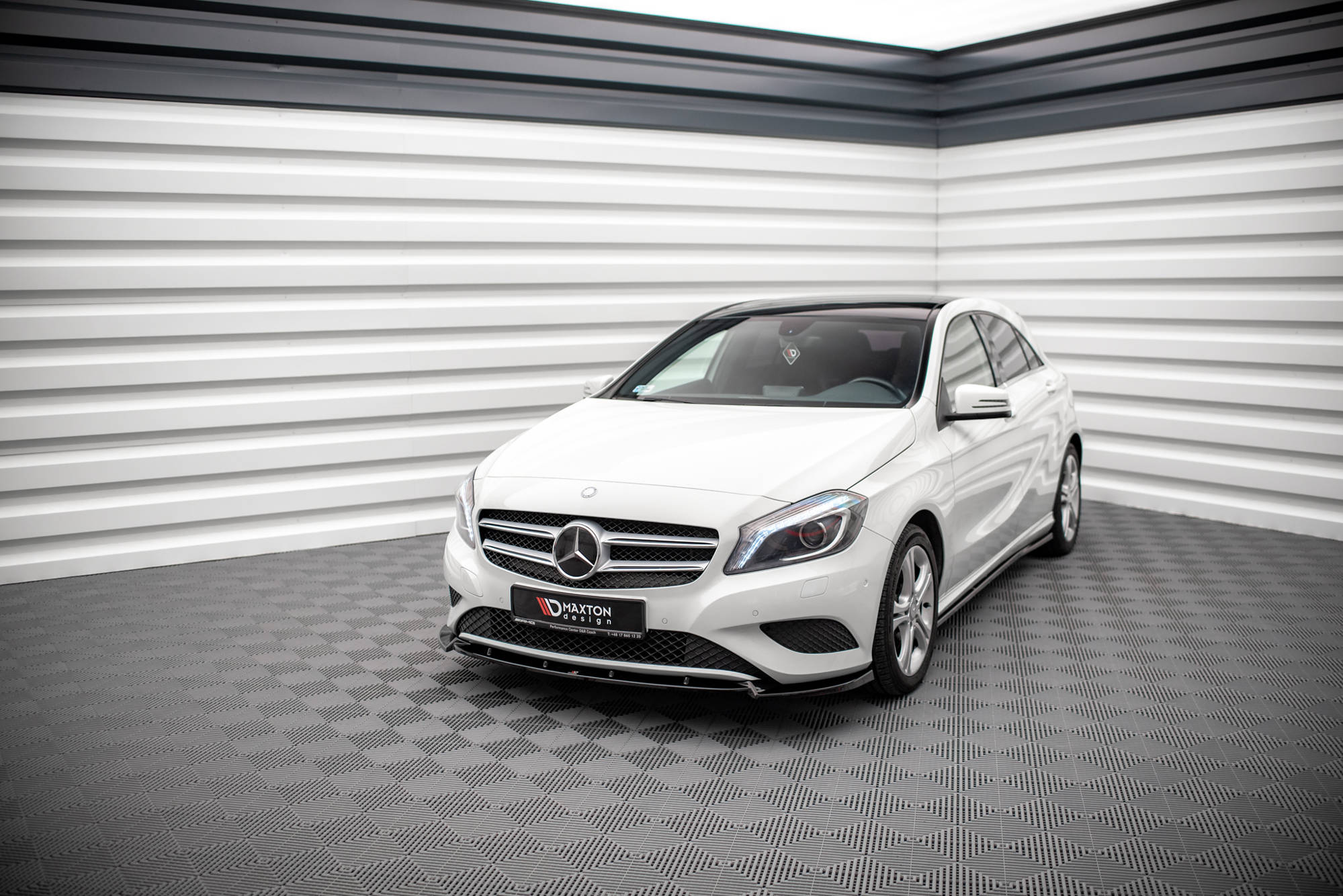 Front Splitter V.1 Mercedes A W176 (2012-2015) - 2