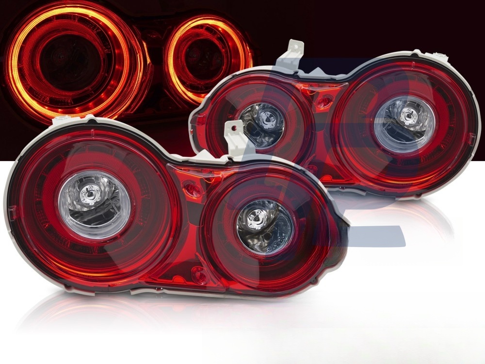 LED Tail Lights Red for Nissan GT-R 2008–2023 - 2