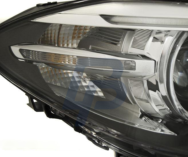 HEADLIGHTS BMW F10,F11 10-07.13 AE LED BLACK DRL - 2