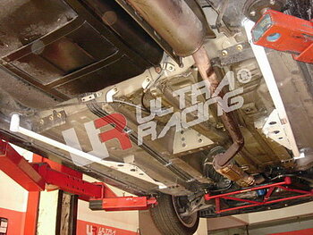 HONDA CIVIC 01-05 2/4D ULTRARACING 2X 3-POINT FLOOR BARS