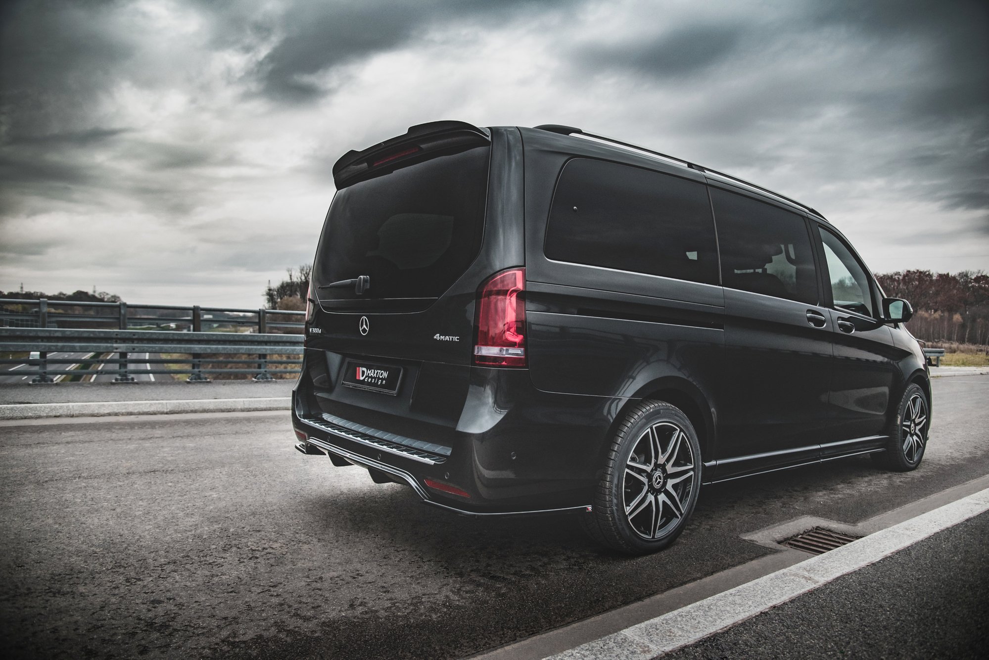 Rear Valance Mercedes-Benz V-Class AMG-Line W447 Facelift - 2