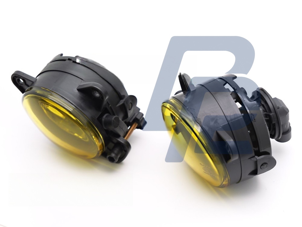 Fog Lights Yellow for VW Polo 2005–2009 / T5 2003–2009 / Crafter 2006–2011 / Touareg 2006–2010 Skoda Fabia 2004–2009 / Praktik / Roomster - 2